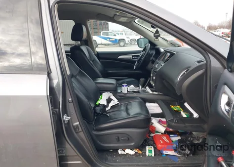 2017 Nissan Pathfinder Sl from USA, damaged, VIN 5N1DR2MMXHC631828